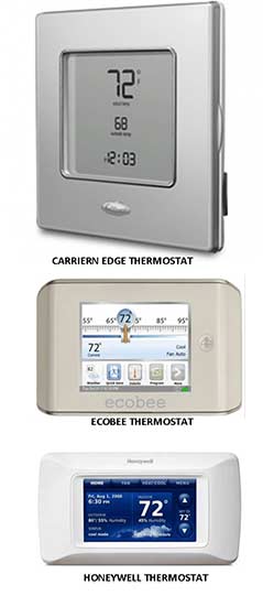 examples of programmable thermostats