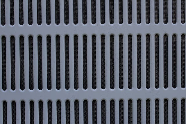 an air conditioning grill