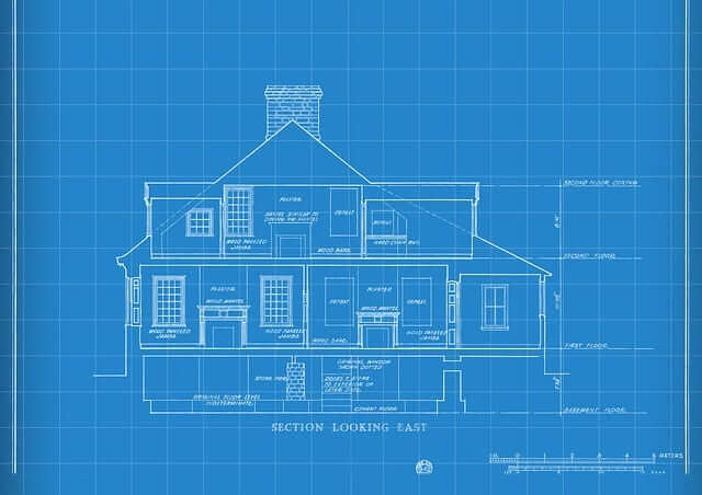 blueprints of a house