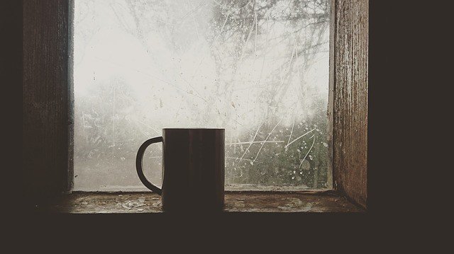 a mug on a windowsill San Marcos TX