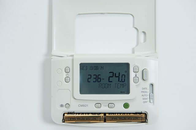 a programmable thermostat