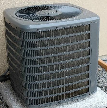 an outdoor ac unit